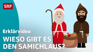 Samichlaus und Schmutzli – einfach erklärt  Kindervideos  SRF Kids [upl. by Nagaem]