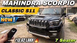 2024 Scorpio Classic S11 Top Model Walkaround  Scorpio Classic 7 Seater  Review with Aryan [upl. by Ykcaj]