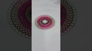 Spirograph spiral amp geometric tools spirograph geometric drawing art shorts trending diy yt [upl. by Alurd]