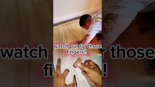 cutting ply with knife plyboard ply plying knife diy ai flooring floorfitter [upl. by Georglana]