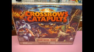 Crossbows and Catapults Fortress War Unboxing [upl. by Aylward863]