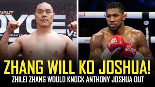 ZHANG KOS ANTHONY JOSHUA RIGHT NOW [upl. by Yenots936]