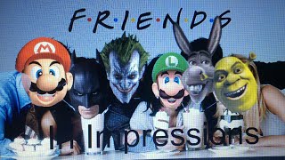 Friends Theme Song But Sung By 20 Impressions [upl. by Worlock191]