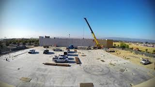 Precast Concrete TiltUp Time Lapse Video  Lucky California [upl. by Quar]