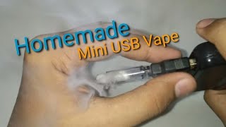 DIY mini USB Vape no battery needed [upl. by Foster]