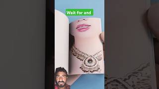 drawing artist artwork indianmakeup flipbook asokachallenge creativity [upl. by Nivrag]