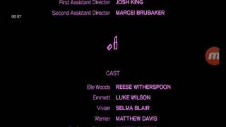 Legally Blonde 2001 End Credits [upl. by Meid]