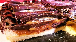 【طرطة بريستيج صوص كارميل شكولة💮Tarte Chocolat🍯Caramel】 [upl. by Bogie]