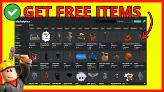 How To Get Free Items In Roblox  2024 [upl. by Ahsiea]