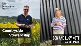 Countryside Stewardship  Ben and Lucy Nott [upl. by Yerhcaz775]