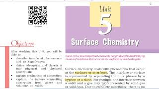 Ch 5 Surface Chemistry Class 12 NCERT textbook reading only  neet amp jee  Ch 5 Class 12 audiobook [upl. by Llekcor]