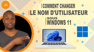 Windows 11 Comment changer le nom dutilisateur [upl. by Ramma]