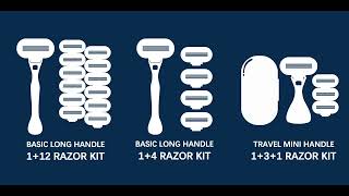 THURLADY Cartridge Razors Kit [upl. by Airda934]