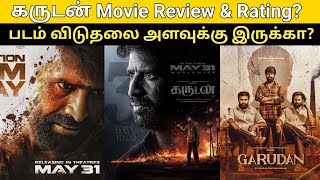 Garudan Movie Review And Rating  Soori Sasikumar Unni Mukundan Yuvan [upl. by Cybil525]