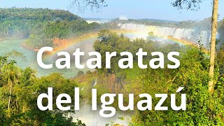 PARAÍSO en la TIERRA 😯 Cataratas del IGUAZÚ en Argentina [upl. by Ynattirb304]