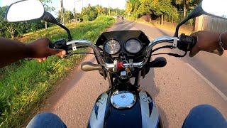 Bajaj CT 100 2017  POV TEST DRIVE  Road Trip [upl. by Wendell303]