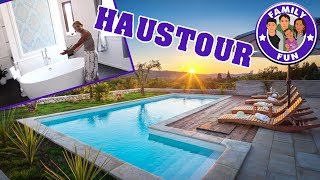 MEGA HAUSTOUR  UNSER NEUES HAUS   FAMILY FUN [upl. by Alonso]