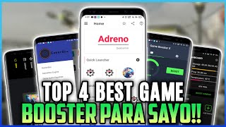 TOP 4 BEST GAMEBOOSTER THAT YOU NEED TO USE  2021 Game Changer [upl. by Rafferty955]