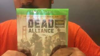 Dead Alliance Xbox One Unboxing [upl. by Radferd]