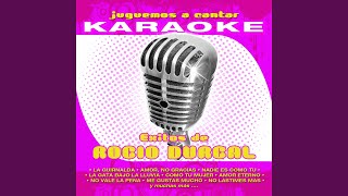 La Diferencia Karaoke Version Originally Performed By Rocío Durcal [upl. by Baron836]