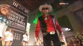 NFL  MNF Monday Night Football intro theme Hank Willians Jr ESPN Brasil 2009 [upl. by Aliakam]