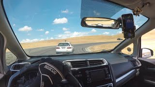 Honda Fit GK5 vs EFEG Honda Civic [upl. by Oralle765]