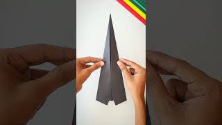 How to make jet paper plane  flying homemade paper plane  world record longest flying plane [upl. by Aan]