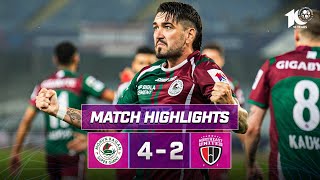 Match Highlights  Mohun Bagan Super Giant 42 NorthEast United FC  MW 15  ISL 202324 [upl. by Giverin]