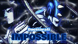 Bucciarati Capo of Passione  JoJos Bizarre Adventure Golden Wind「AMV」Impossible [upl. by Naujit451]