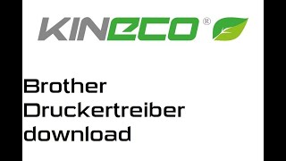 Anleitung Brother Drucker Treiber downloaden  Modell bekannt  Kineco [upl. by Dlanger292]