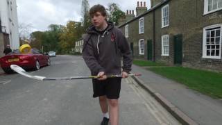 Hockey Wrap Around ICE  Hockey Stick Protector  Train Anywhere [upl. by Mccallion798]