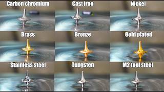 Which Metal Spinning Top Spins the LONGEST [upl. by Parthen]