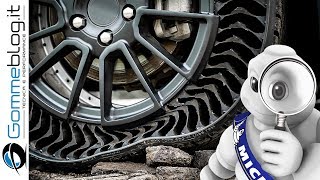 Michelin UPTIS  Airless Tire  Real Life TECH FEATURES [upl. by Tamberg]