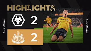 Hee Chan on fire  Wolves 22 Newcastle United  Highlights [upl. by Yeldua]