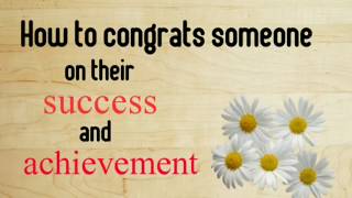 Congratulations messages for success Quotes about success Congratulations for your achievement [upl. by Aerdnaz]