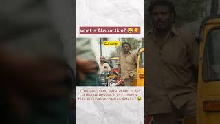 Ithu than guys Abstraction 🤧😂 java abstraction bloodybeggar [upl. by Wahs774]