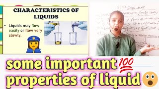 some important properties of liquid state with example easy and tricky oneshot liquidstate notes [upl. by Annwahsal]