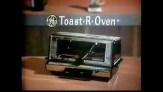 VINTAGE 1966 GENERAL ELECTRIC TOASTER OVEN COMMERCIAL TOAST R OVEN AS THEY CALLED IT IN 1966 [upl. by Lisab]