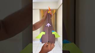 Flappy Wings Jet Origami Paper Airplane Marvelous Flights [upl. by Eonak576]