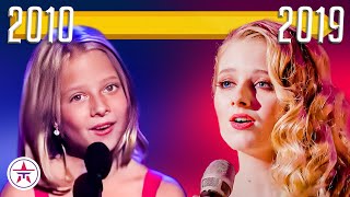 THEN and NOW From AGT to Worlds Got Talent [upl. by Elish]