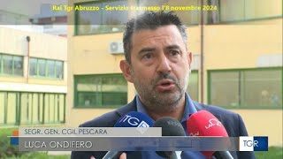 PESCARA CGIL RIBADISCE IL NO ALL’AUTONOMIA DIFFERENZIATA [upl. by Trovillion239]