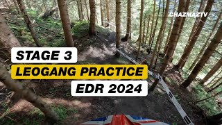 Stage 3  Leogang Practice  Enduro World Cup 2024 [upl. by Arodnap666]