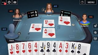 Spades by Pokerist Android Gameplay [upl. by Artimed]