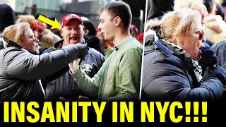 I Debated Trump Supporters in NYC It Got HEATED [upl. by Fairfax377]