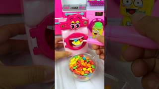 Satisfying with Unboxing Miniature Washing Machine Set Toys Kitchen Eating Candy ASMR Videos [upl. by Sidalg]