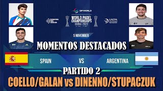 🏅 𝗖𝗢𝗘𝗟𝗟𝗢𝗚𝗔𝗟Á𝗡 vs 𝗗𝗜𝗡𝗘𝗡𝗡𝗢𝗦𝗧𝗨𝗣𝗔 🎾【 FIP Mundial de Pádel DUBAI 2022  FINAL  Resumen Partido 2 】 [upl. by Eyllek510]