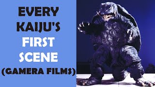 Every Kaiju Reveal  Gamera Films [upl. by Lleruj457]