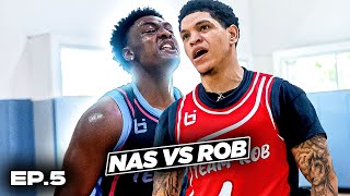 Nas vs Rob FINALLY FACE OFF Internets MOST DOMINANT Hoopers CLASH In EPIC 5v5  Ep 5 [upl. by Carrick]