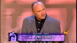 Phil Collins Wins Best Song 2000 Oscars [upl. by Rannug]