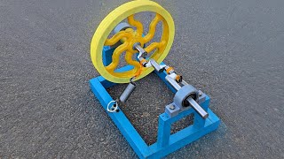 Free Energy Generator from Spring Mechanism [upl. by Saxet]